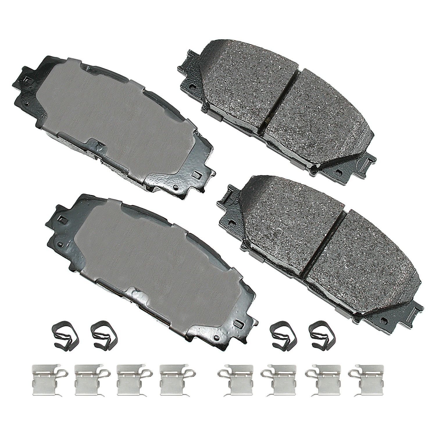 2022, 2021, 2020, 2019, 2018, 2017, 2016, 2015, 2014, 2013, 2012, 2011, 2010 Toyota Prius Disc Brake Pad Set
