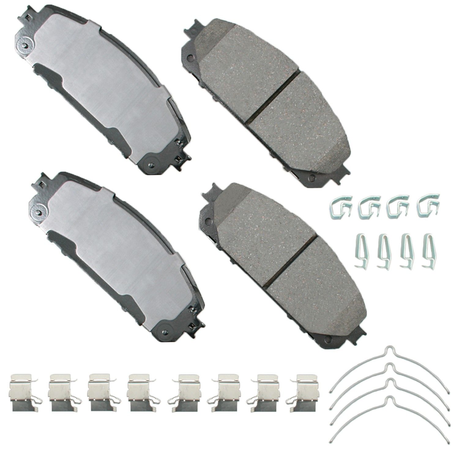 2023, 2022, 2021, 2020, 2019, 2018, 2017, 2016, 2015, 2014 Jeep Cherokee Disc Brake Pad Set