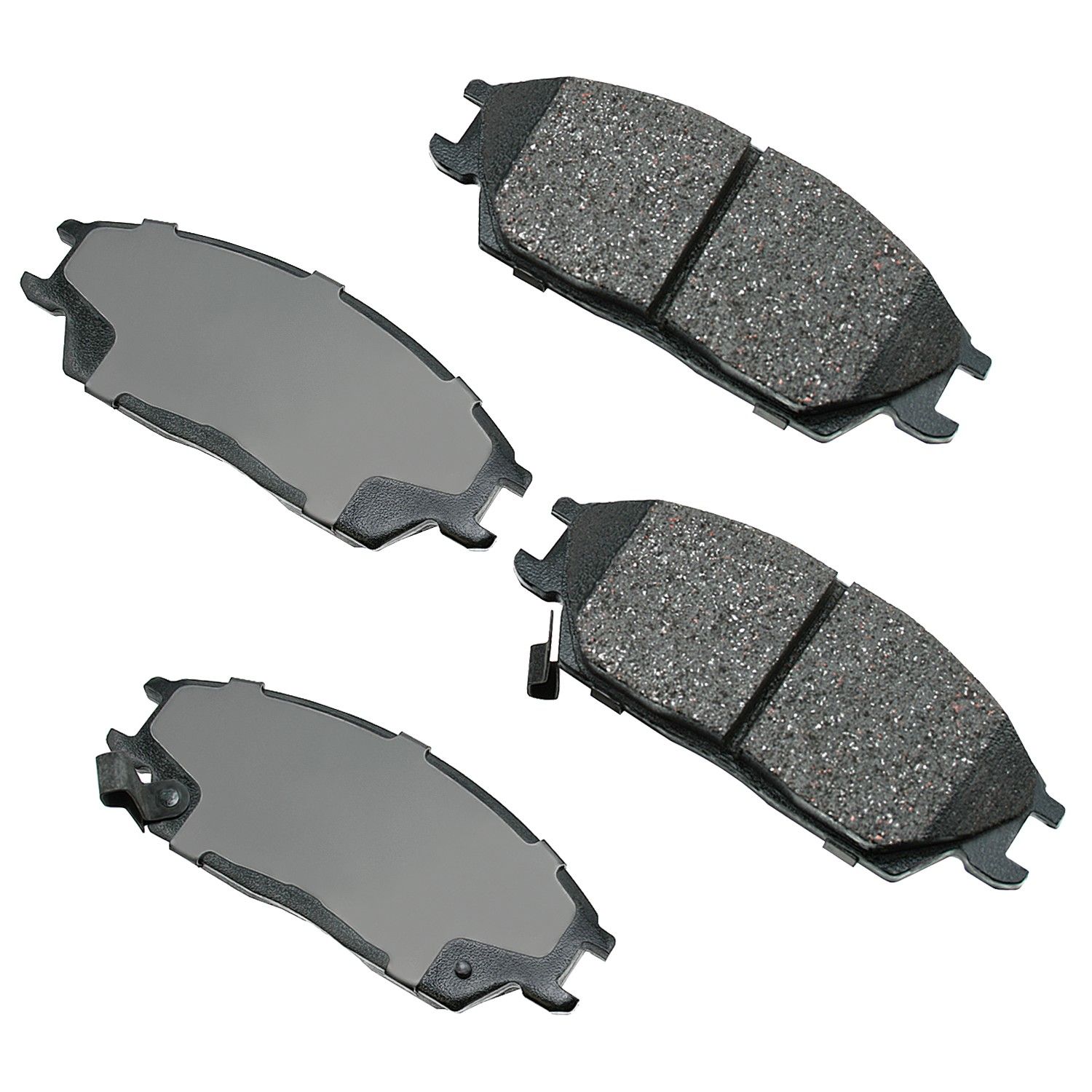 1994, 1993, 1992, 1991, 1990, 1989 Hyundai Excel Disc Brake Pad Set
