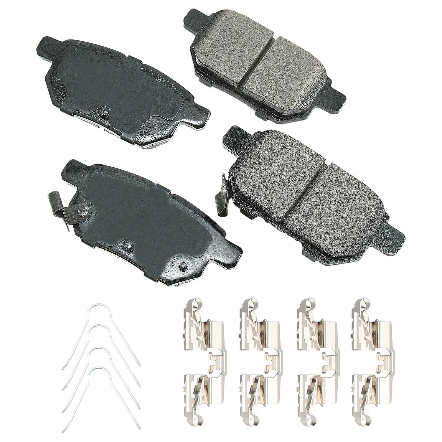 2017, 2016, 2015, 2014, 2013, 2012, 2011 Lexus CT200h Disc Brake Pad Set