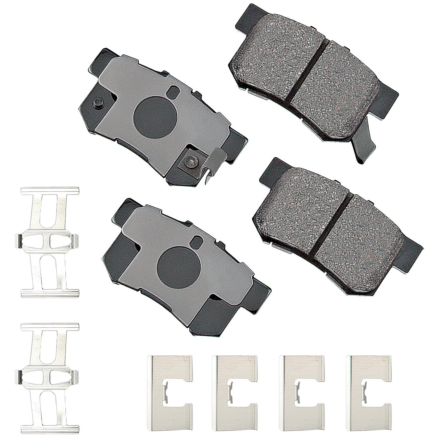 2011, 2010, 2009, 2008, 2007, 2006, 2005, 2004, 2003 Honda Element Disc Brake Pad Set