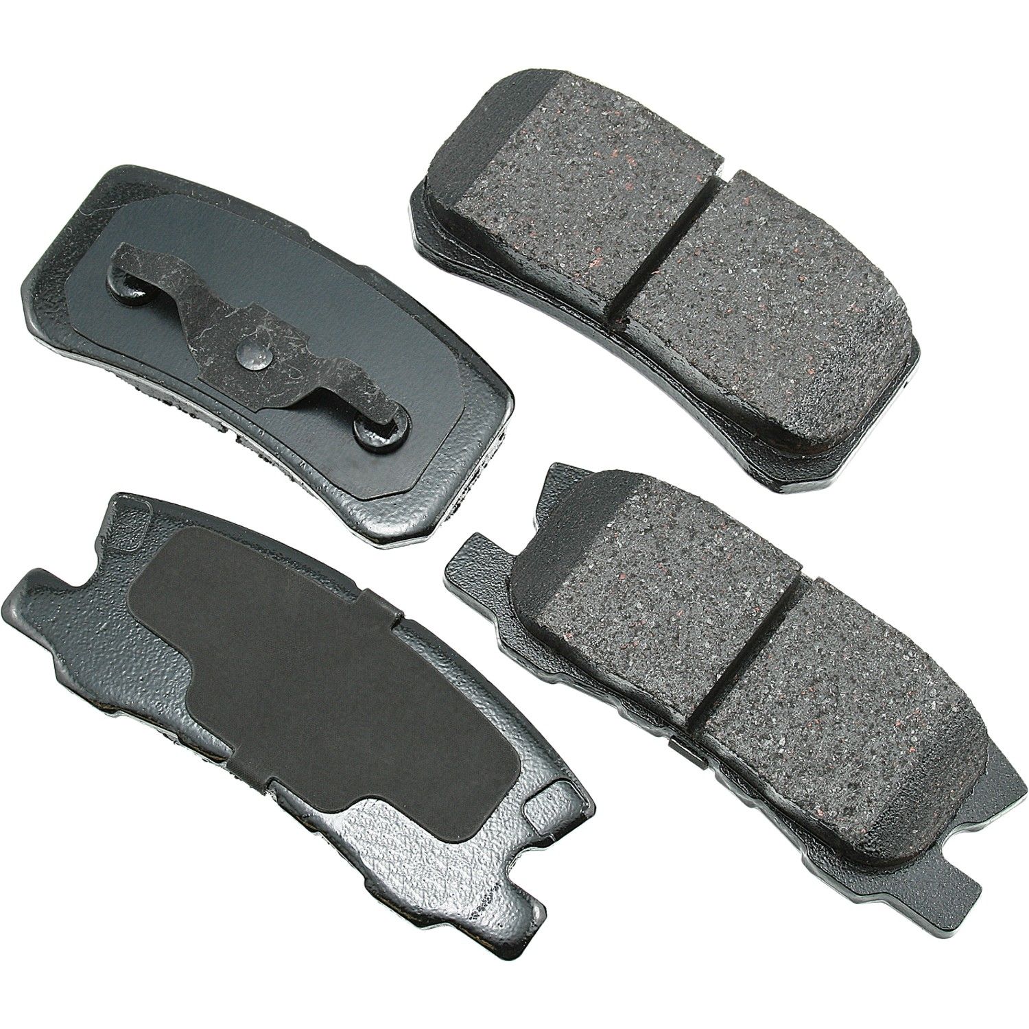 2017, 2016, 2015, 2014, 2013, 2012, 2011, 2010, 2009, 2008, 2007 Jeep Compass Disc Brake Pad Set