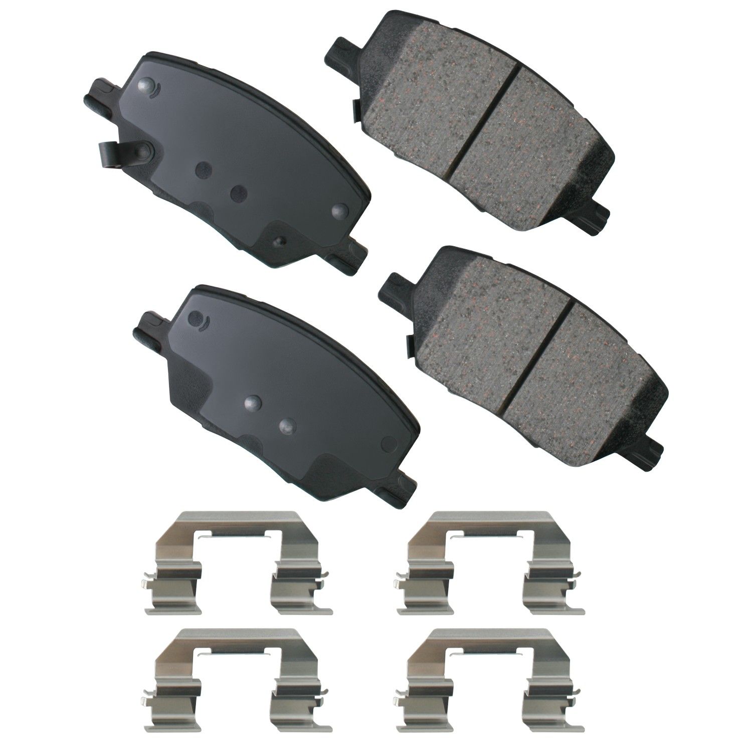 2024, 2023, 2022, 2021, 2020, 2019, 2018, 2017 Jeep Compass Disc Brake Pad Set