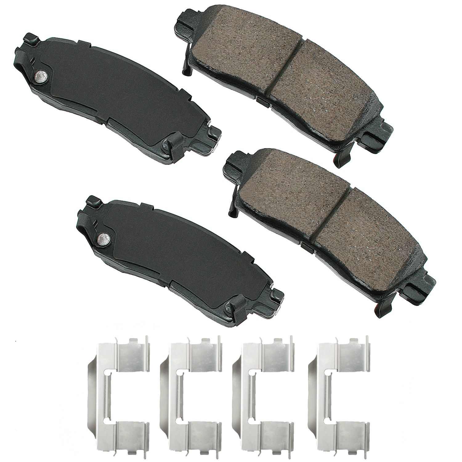 2002-2009 Buick Enclave Disc Brake Pad Set Akebono