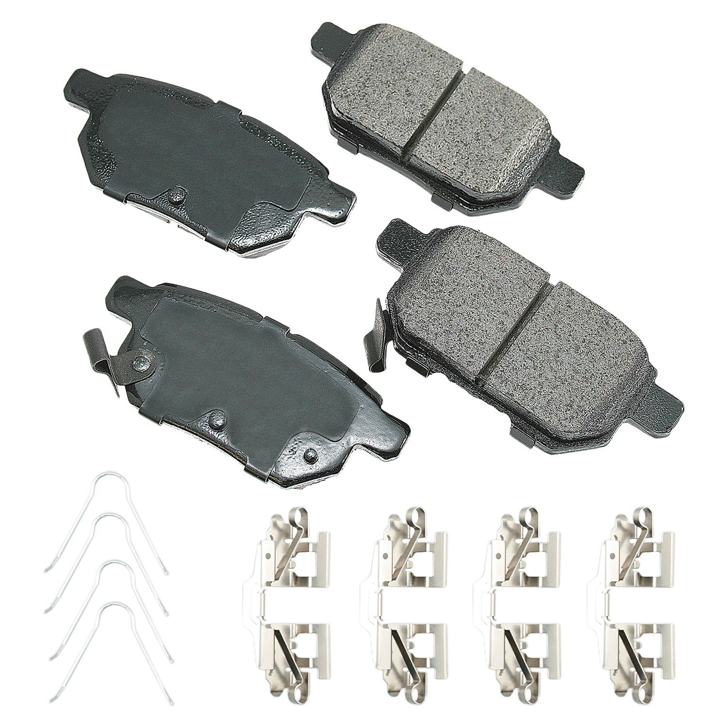 2015, 2014, 2013, 2012 Toyota Prius Plug-In Disc Brake Pad Set