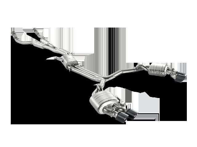 2013-2017 Audi S6 Exhaust Muffler Kit (Akrapovic)