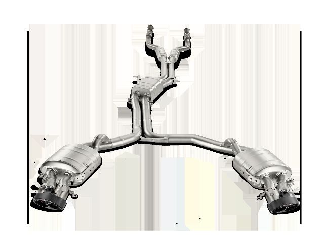 2014-2018 Audi RS7 Exhaust Muffler Kit (Akrapovic)