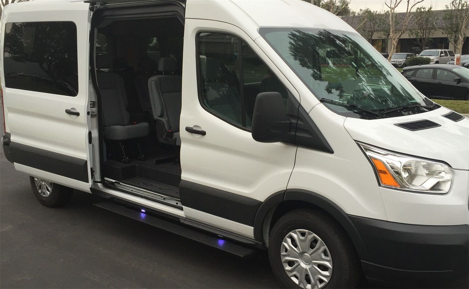 2019, 2018, 2017, 2016, 2015 Ford Transit-250 Running Board