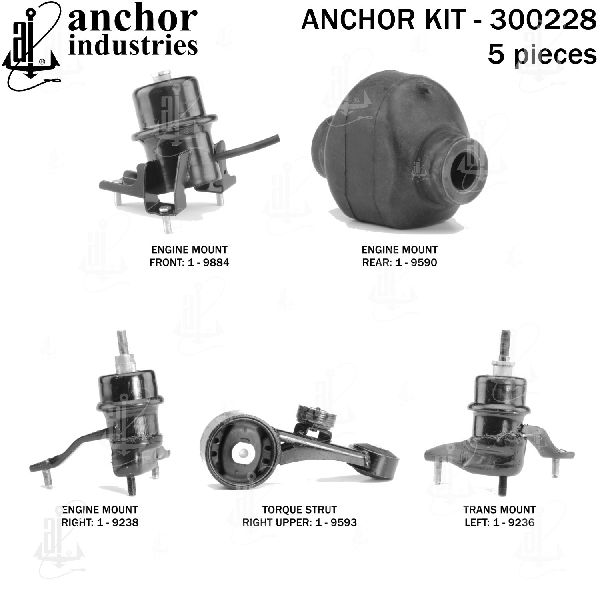 2009-2016 Toyota Venza Engine Mount Kit (Anchor)