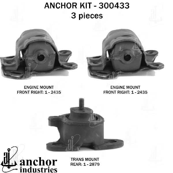 1994-2005 Chevrolet Astro Engine Mount Kit (Anchor)