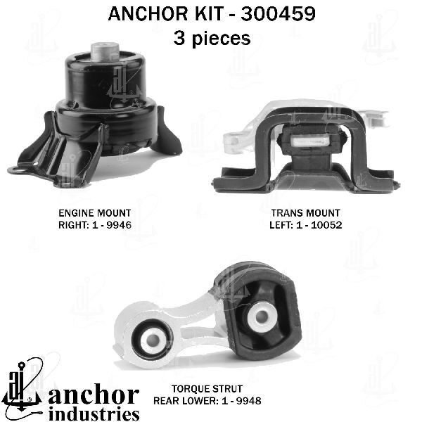 2016-2022 Honda HR-V Engine Mount Kit (Anchor)