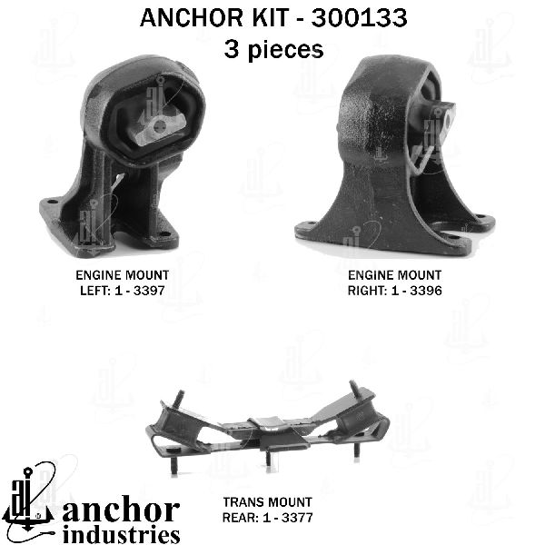 2019-2022 Ram 1500 Classic Engine Mount Kit (Anchor)