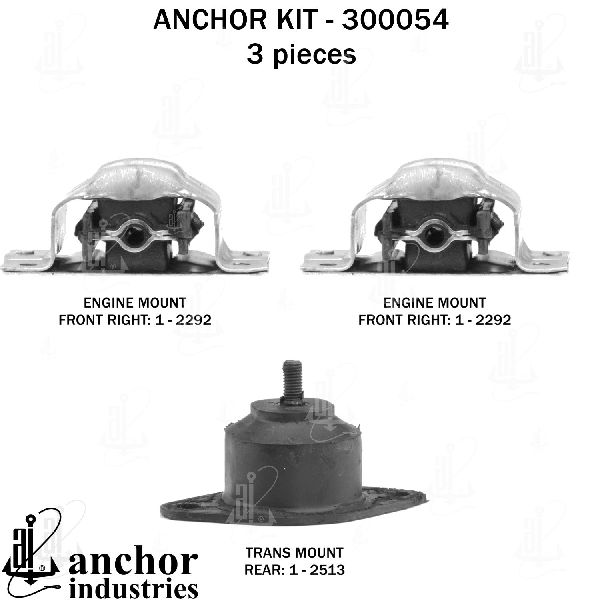 1982-1984 GMC Jimmy Engine Mount Kit (Anchor)
