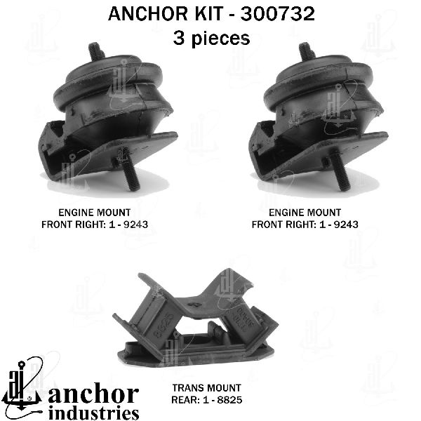 2002 Suzuki XL-7 Engine Mount Kit (Anchor)