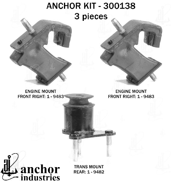 2005-2019 Nissan Frontier Engine Mount Kit (Anchor)