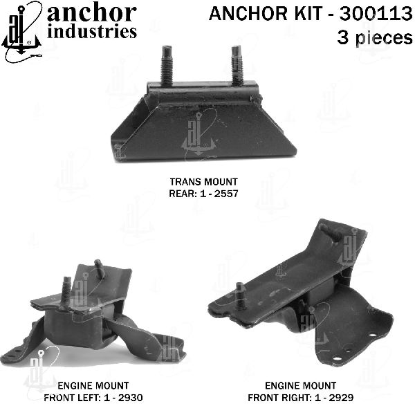 2003-2014 Ford E-250 Engine Mount Kit (Anchor)