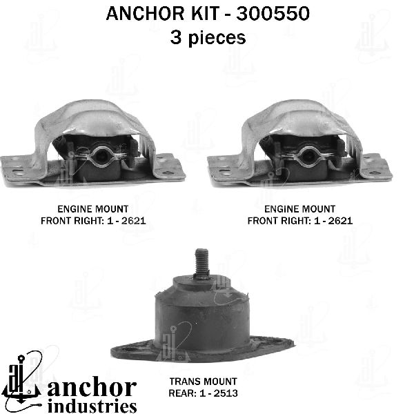 1988-1990 GMC C1500 Engine Mount Kit (Anchor)
