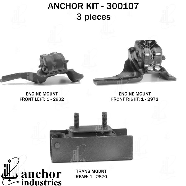 1998-2003 Ford F-150 Engine Mount Kit (Anchor)