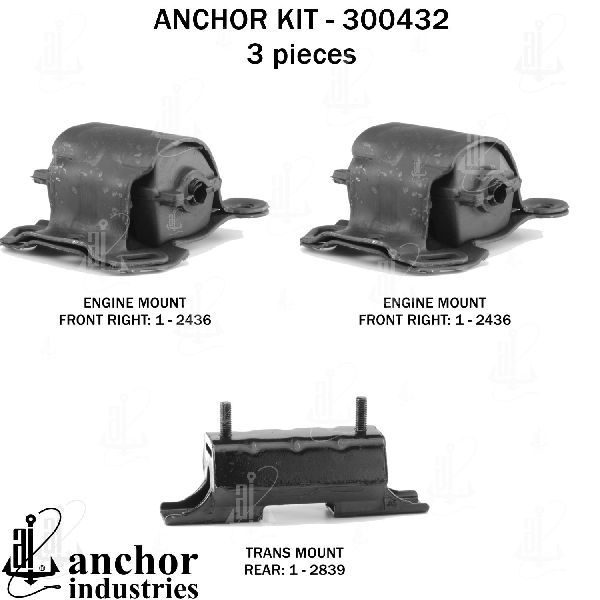 1996-2005 Chevrolet Astro Engine Mount Kit (Anchor)