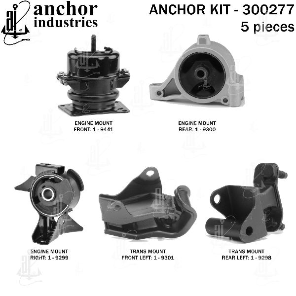 2006-2008 Honda Pilot Engine Mount Kit (Anchor)