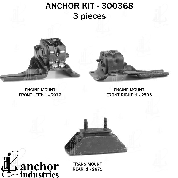 1997 Ford F-150 Engine Mount Kit (Anchor)