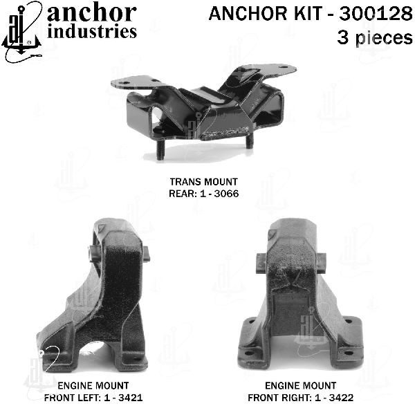 2003-2005 Dodge Ram 1500 Engine Mount Kit (Anchor)