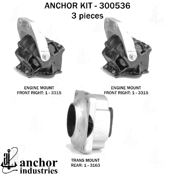 2006-2010 Dodge Charger Engine Mount Kit (Anchor)
