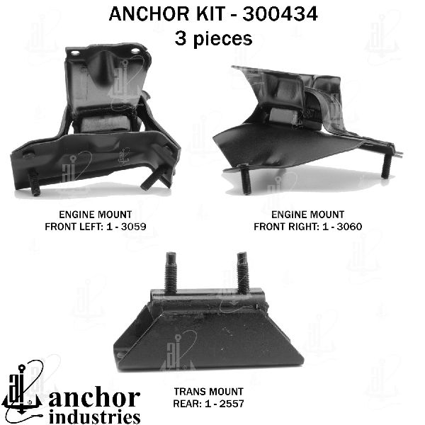 2003 Ford E-150 Club Wagon Engine Mount Kit (Anchor)