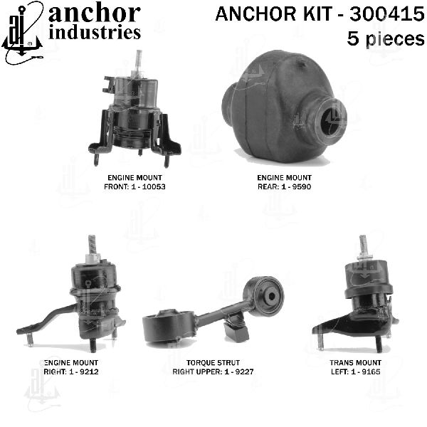 2005-2007 Toyota Highlander Engine Mount Kit (Anchor)