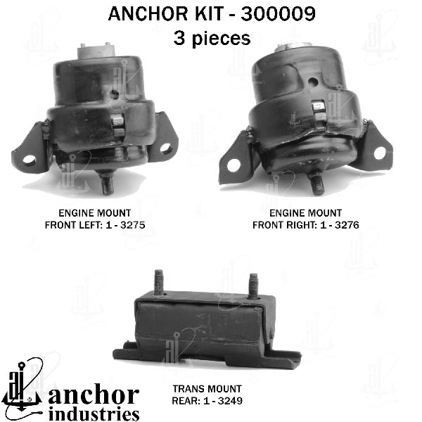 2017-2018 GMC Sierra Engine Mount Kit (Anchor)