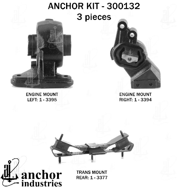 2019-2022 Ram 1500 Classic Engine Mount Kit (Anchor)