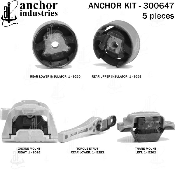 2006-2014 Volkswagen GTI Engine Mount Kit (Anchor)
