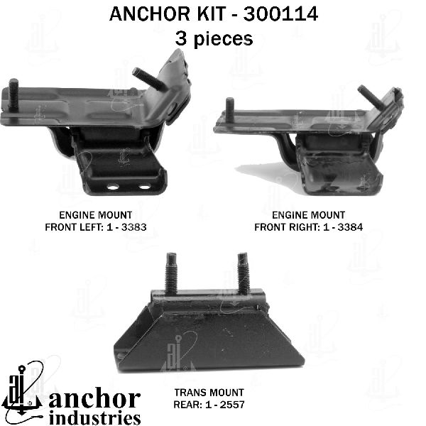 2008-2010 Ford E-350 Super Duty Engine Mount Kit (Anchor)