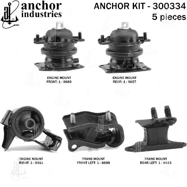 2005-2006 Honda Odyssey Engine Mount Kit (Anchor)