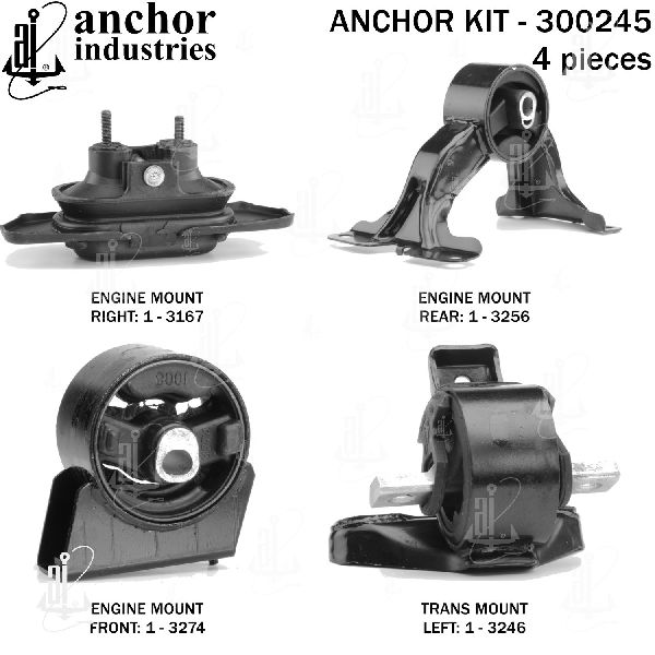 2011-2019 Dodge Journey Engine Mount Kit (Anchor)