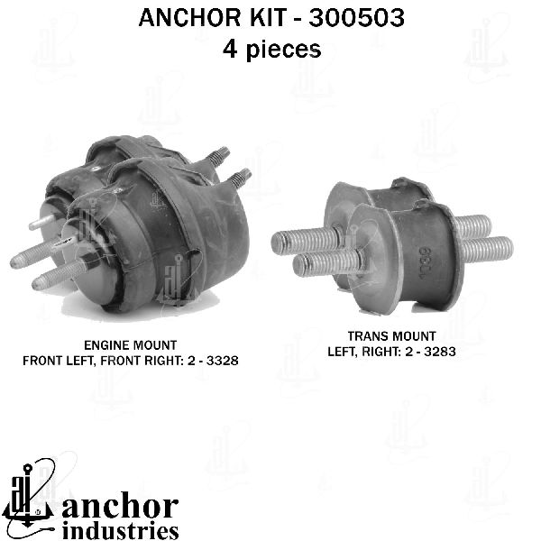 2008-2015 Cadillac CTS Engine Mount Kit (Anchor)