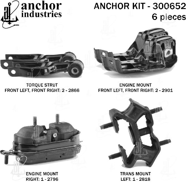 1997-2005 Buick Century Engine Mount Kit (Anchor)