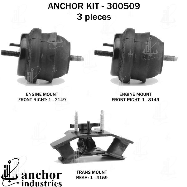 2004-2007 Cadillac CTS Engine Mount Kit (Anchor)