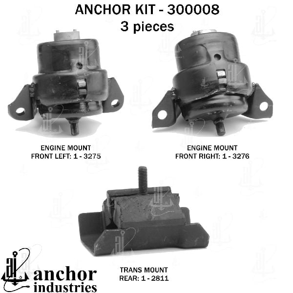 2015-2020 GMC Yukon XL Engine Mount Kit (Anchor)