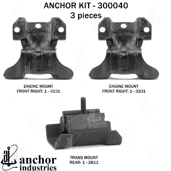 2007 Chevrolet Silverado 1500 Classic Engine Mount Kit (Anchor)