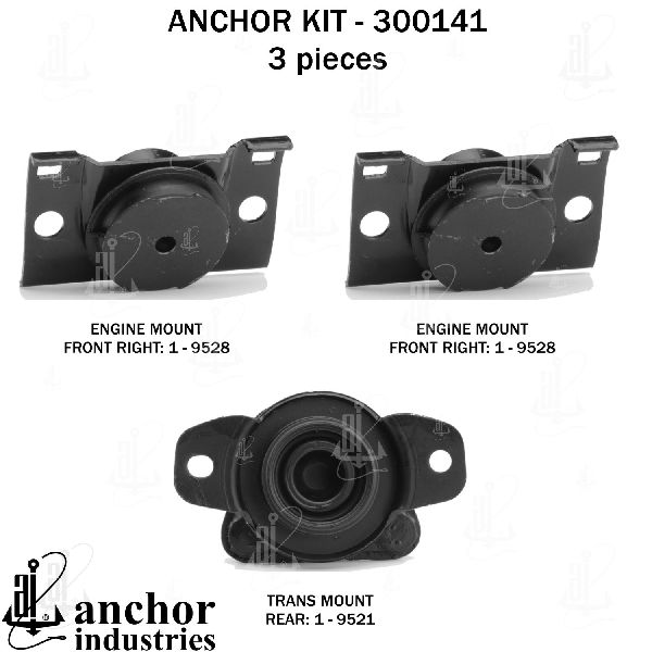 2004-2010 INFINITI QX56 Engine Mount Kit (Anchor)