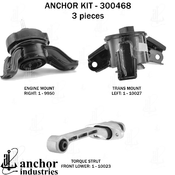 2014-2015 Kia Sorento Engine Mount Kit (Anchor)