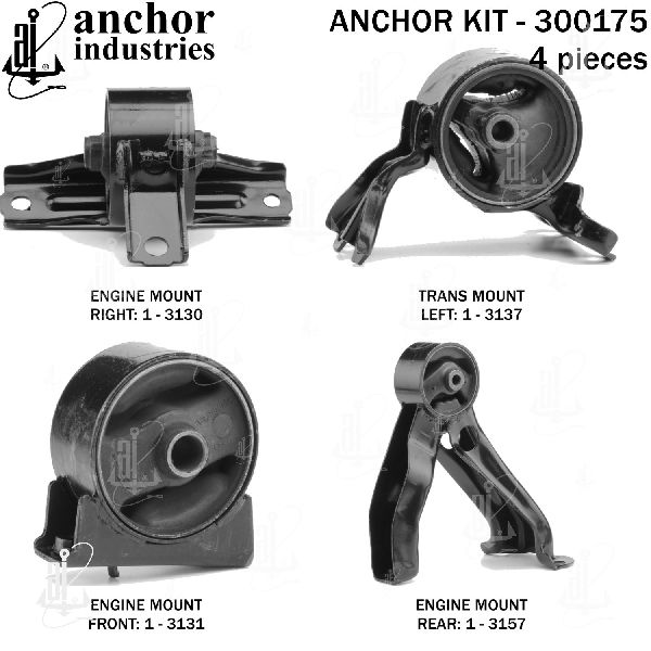2007-2013 Mitsubishi Outlander Engine Mount Kit (Anchor)