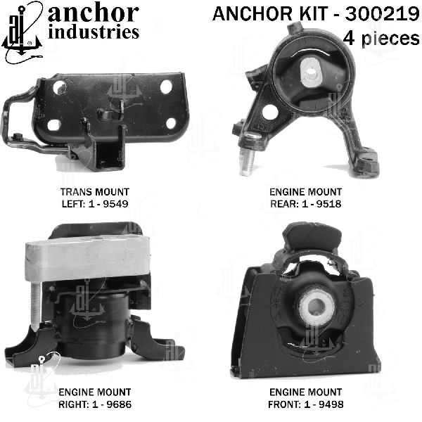 2009-2012 Toyota RAV4 Engine Mount Kit (Anchor)