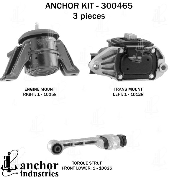 2016-2021 Hyundai Tucson Engine Mount Kit (Anchor)