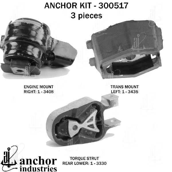 2013-2014 Ford C-Max Engine Mount Kit (Anchor)