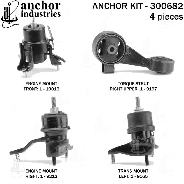 2004-2006 Toyota Camry Engine Mount Kit (Anchor)