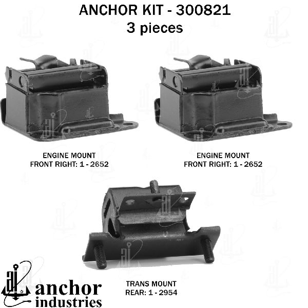 1991-1996 Dodge Dakota Engine Mount Kit (Anchor)