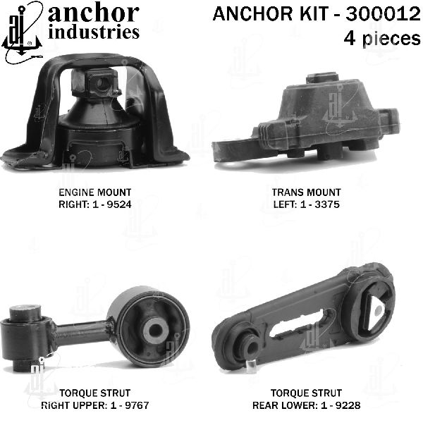 2013-2021 Nissan NV200 Engine Mount Kit (Anchor)
