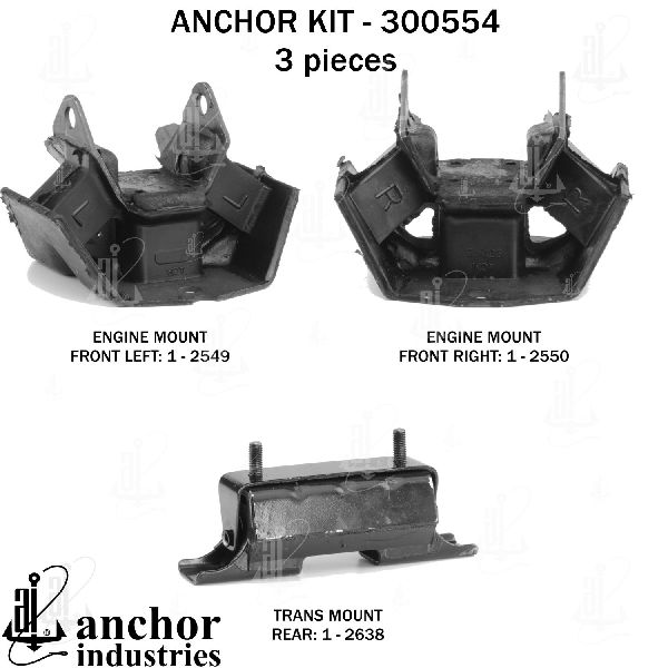 1985-1988 GMC S15 Jimmy Engine Mount Kit (Anchor)
